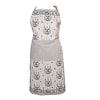 Afbeelding Keukenschort Bruin Beige Hert 1