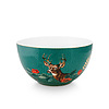 Kom Winter Wonderland Deer Green 18cm