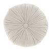 Kussen Tatum rond Dove White