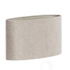 Lampenkap Ovaal recht smal Brandy Beige 45cm