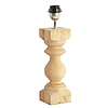 Afbeelding Lampvoet Cumani hout naturel S 2