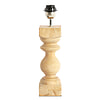 Afbeelding Lampvoet Cumani hout naturel S 1