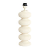 Afbeelding Lampvoet Soroca mat creme M 1
