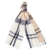 Lawers Tartan Scarf Hessian/Navy 