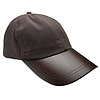 Striker Leather Peak Wax Baseball Cap Bruin