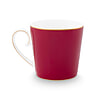 Afbeelding Mok L Love Brids Medallion Deer Dark Red 2