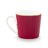 Afbeelding Mok S Love Birds Medallion Deer Dark Red 2
