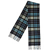 New Check Tartan Scarf black aqua buchanon