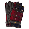 Newbrough brown red Tartan handschoen heren