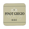 Afbeelding Onderzetter Pinot Grigio, set van 6 1
