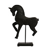 Afbeelding Ornament Horse hout zwart 2