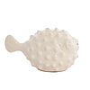 Afbeelding Ornament keramiek creme Fish M 1