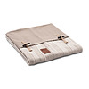 Rib plaid beige