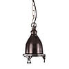 Afbeelding Hanglamp Como, zwart ruw nickel 1