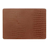 Placemat bodil leather brown 30x43cm