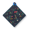 Afbeelding Pot houder Square Berry Blues Blue 1