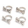 Afbeelding Riviera Maison Classic Bow Servetringen set van 4 1