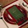 Afbeelding Riviera Maison Classic Tartan Servetten set van 2 3