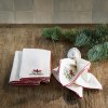 Afbeelding Riviera Maison Mistletoe Charm Servetten set van 4 2