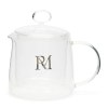 Afbeelding Riviera Maison Monogram Dubbelwandige Theepot 1