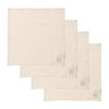 Afbeelding Riviera Maison Monogram Servetten set van 4 1