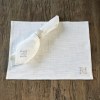 Afbeelding Riviera Maison Monogram Servetten set van 4 2