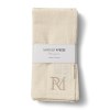 Afbeelding Riviera Maison Monogram Servetten set van 4 3