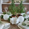 Afbeelding Riviera Maison Ontbijtbord Snowflake 5