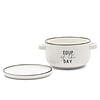 Afbeelding Riviera Maison Soepkom met plate My Favourite 3