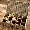 Afbeelding Riviera Maison Theedoos Rotan Tea Time 2