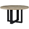 Rocks Eettafel Eiken Rond 130cm met U-poot