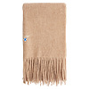 Afbeelding Scarf Plain Lambswool Brown  1