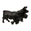 Afbeelding Stier zwart 44 cm 2