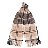 Tartan Scarf Boucle Pink Midnight