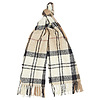 Tartan Scarf Boucle Rosewood