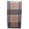 Tartan Scarf dames roze/grijs