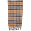 Tartan scarf lambswool dress