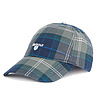 Tartan Sports Cap Kielder Blue