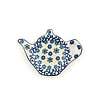 Teabag Dish Teapot - Winter Garden