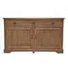 Afbeelding Teak dressoir 2 deuren en 3 laden 1