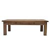 Afbeelding Teak Salontafel met 2 lade 1