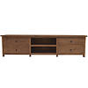 Teak TV-dressoir 4 laden