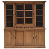 Teak Winkelkast Glas