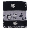 Afbeelding Thee- en keukendoek Forest Animals Black 2