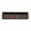 TV meubel Oslo 230 cm - donkerbruin
