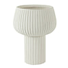 Afbeelding Vaas deco Feya keramiek creme m 1