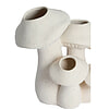 Vaas Mushroom Keramiek matt cream M
