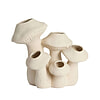 Afbeelding Vaas Mushroom Keramiek matt cream M 3