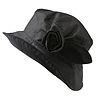 Valerie Wax Rose Hat Zwart