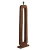 Afbeelding Vloerlamp Kelafo hout choc bruin 2